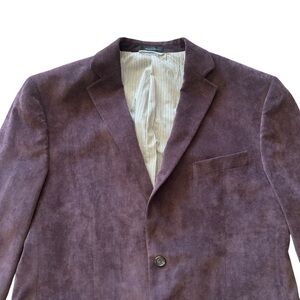 Ralph Lauren Purple Blazer Men's Tailored Sport Coat Jacket